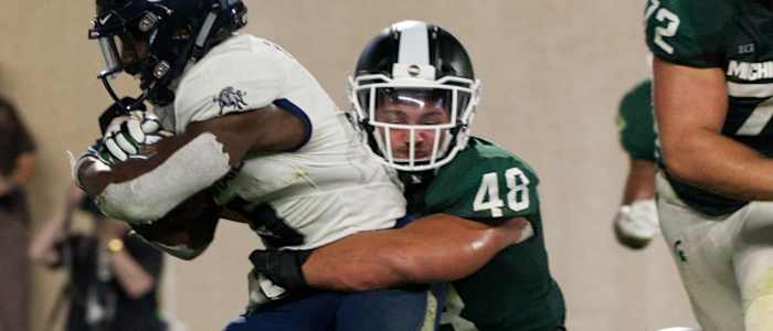 Utah State vs MSU, Spartan Stadium, East Lansing, MI, August 31, 2018